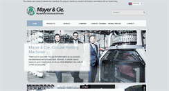 Desktop Screenshot of mayercie.com